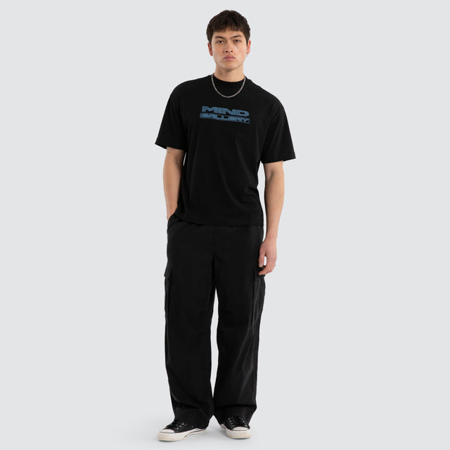 Base Street Tee Jet Black