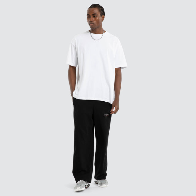 83Flag Oversized Trackpants Black