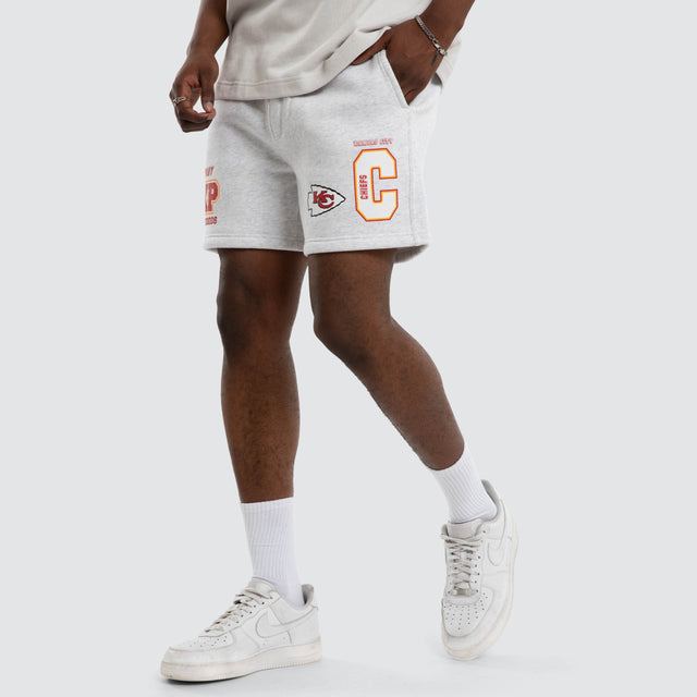 Kansas City Chiefs NFL Sprinter Short Snow Marle