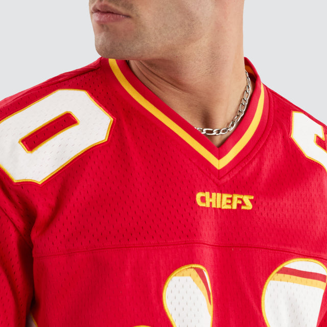 Kansas City Chiefs NFL Flame Jersey Tee Red/White