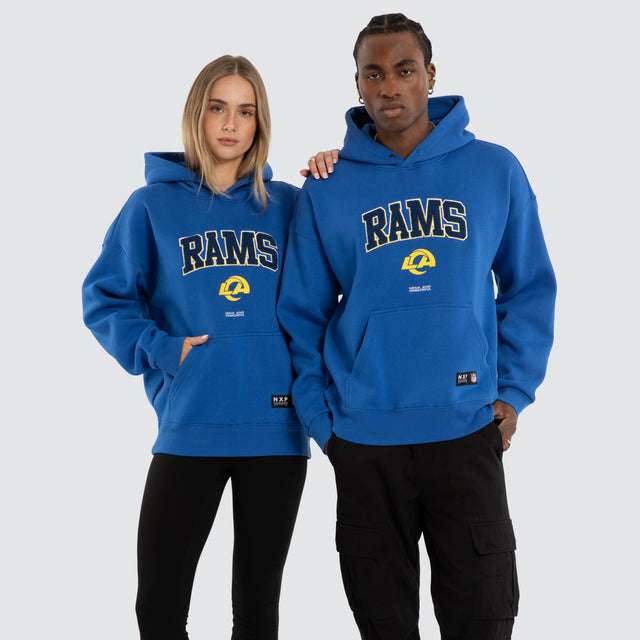 Los Angeles Rams NFL Athletic Box Fit Hoodie Rams Royal Blue