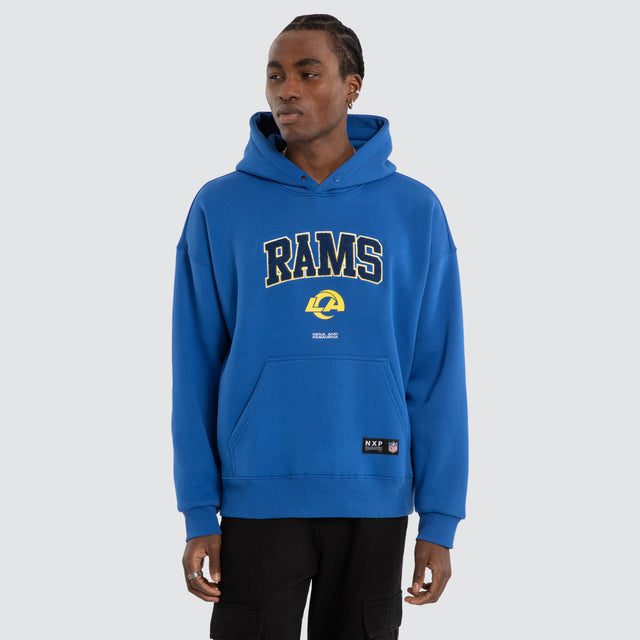 Los Angeles Rams NFL Athletic Box Fit Hoodie Rams Royal Blue