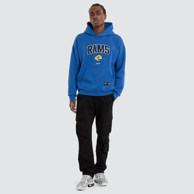 Los Angeles Rams NFL Athletic Box Fit Hoodie Rams Royal Blue
