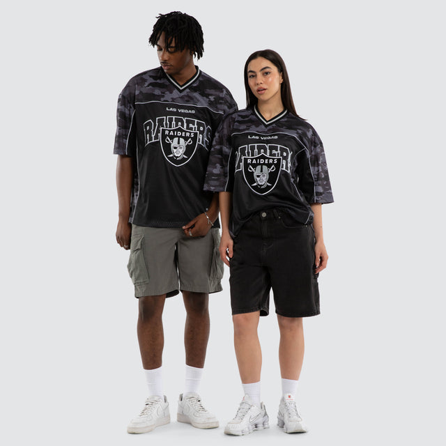 Las Vegas Raiders NFL Field Tee Black Camo