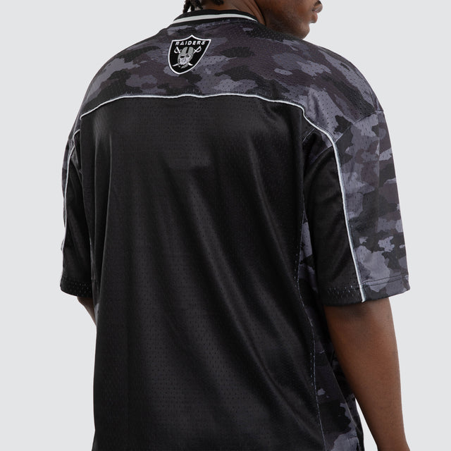 Las Vegas Raiders NFL Field Tee Black Camo