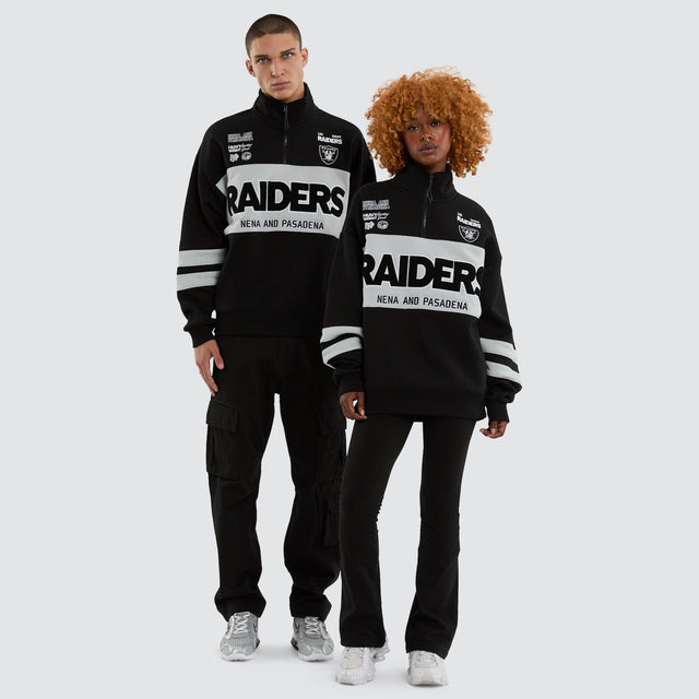 Las Vegas Raiders NFL Panel Pullover Jet Black/Silver