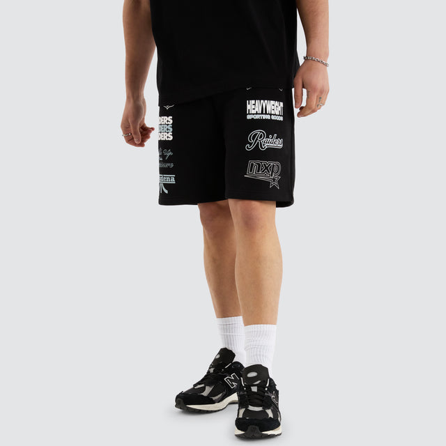 Las Vegas Raiders NFL Shorts Jet Black