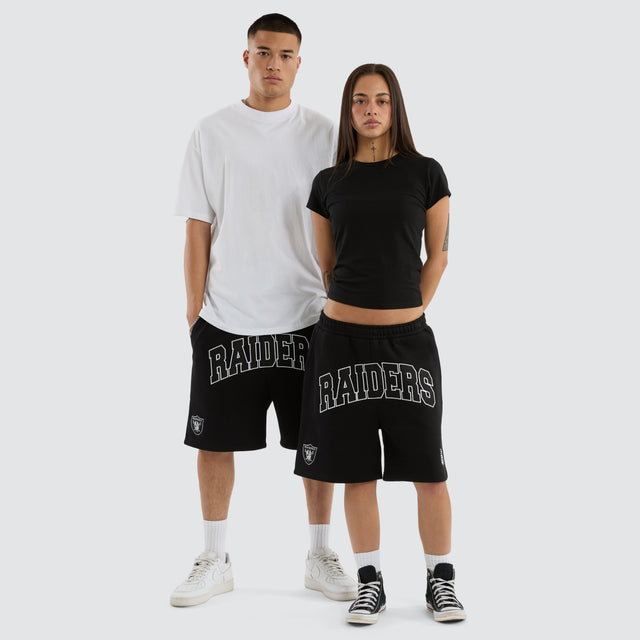 Las Vegas Raiders NFL Hurdle Short Jet Black