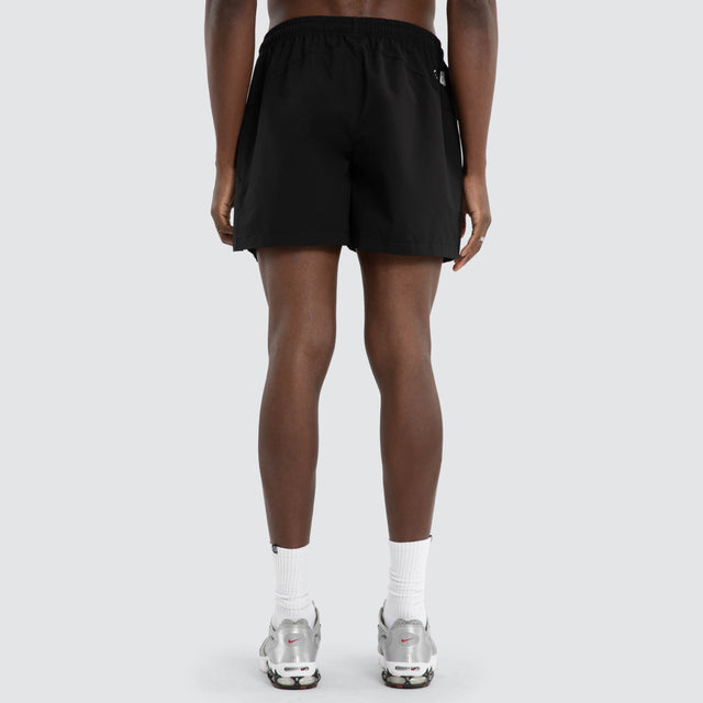 Model wears Las Vegas Raiders NFL Contract Short Jet Black Nena and Pasadena NFL Black – image 8