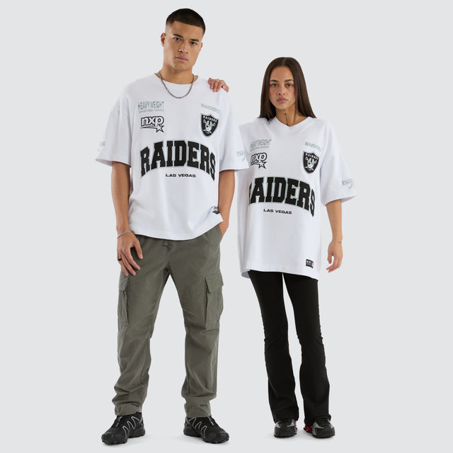 Las Vegas Raiders NFL Loopback Raptor Tee White
