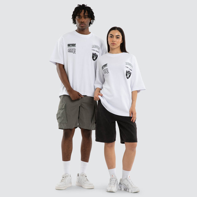Las Vegas Raiders NFL Raiders Surround Tee Optical White