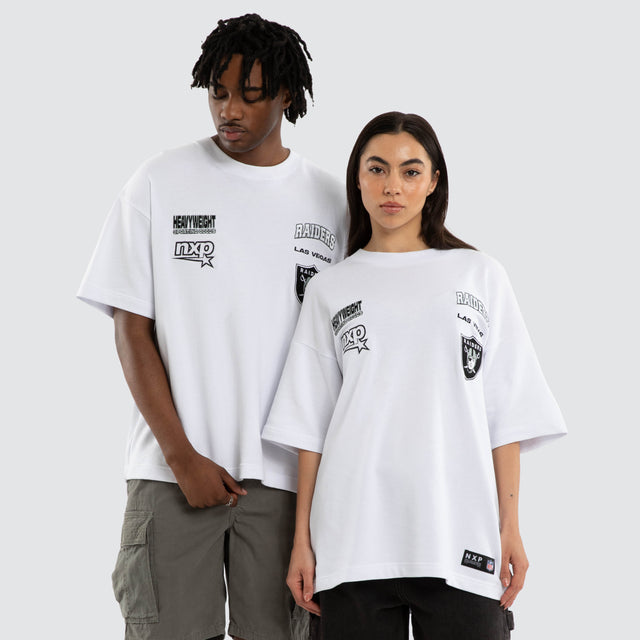 Las Vegas Raiders NFL Raiders Surround Tee Optical White