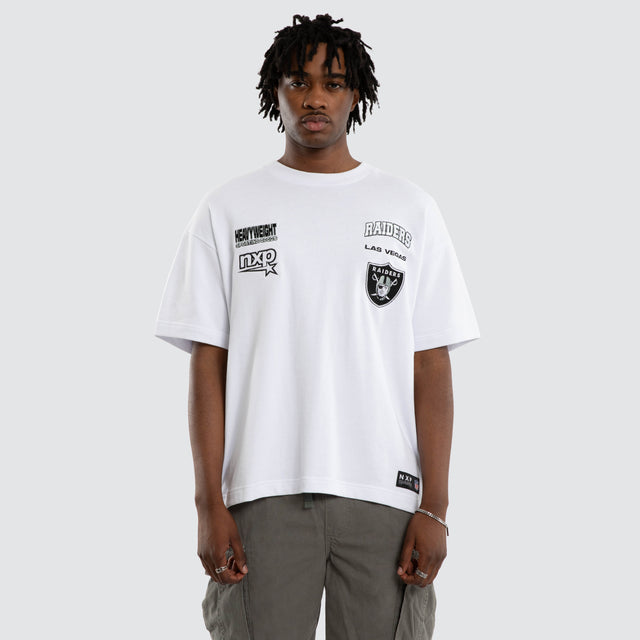 Las Vegas Raiders NFL Raiders Surround Tee Optical White