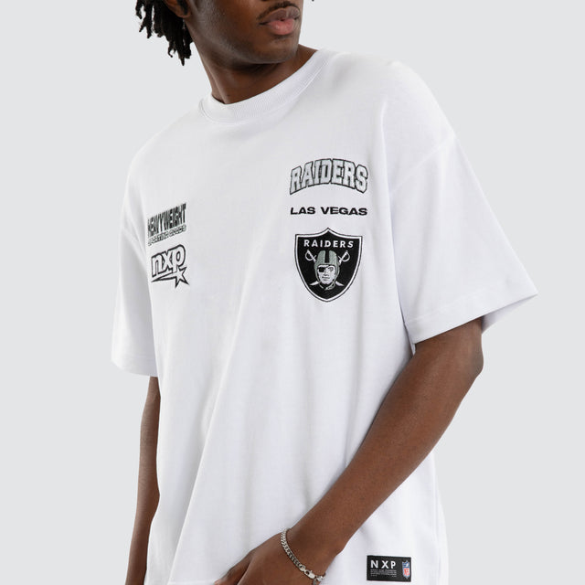 Las Vegas Raiders NFL Raiders Surround Tee Optical White