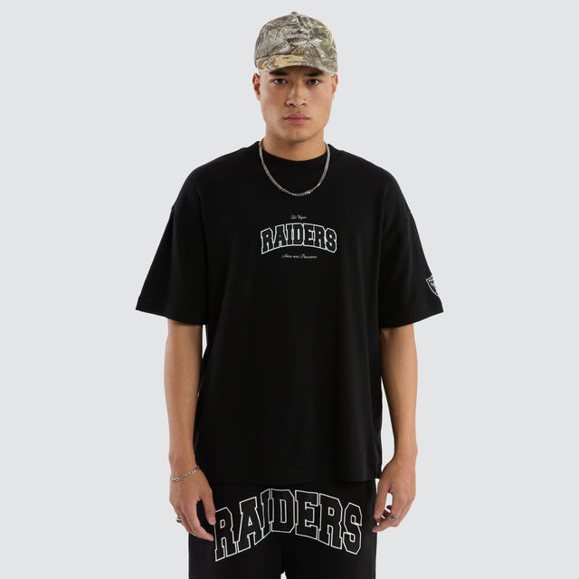 Las Vegas Raiders NFL Bounce Tee Jet Black