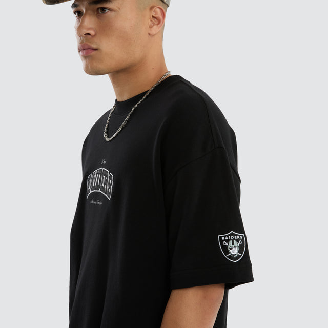 Las Vegas Raiders NFL Bounce Tee Jet Black