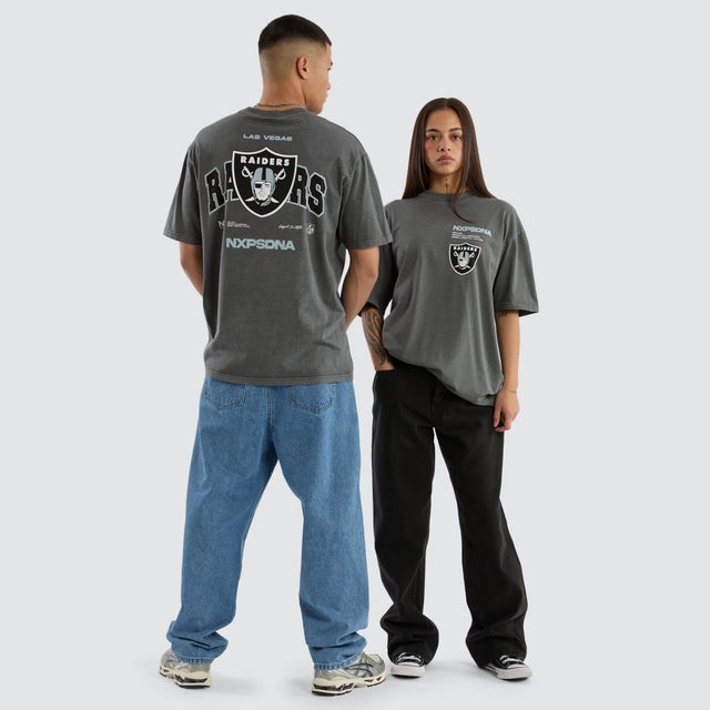 Las Vegas Raiders NFL Driven Tee Pigment Charcoal