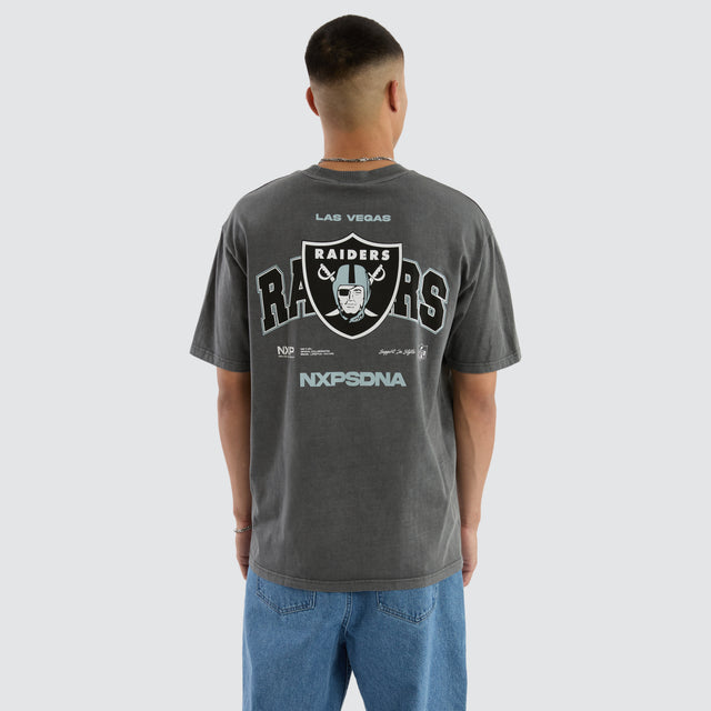 Las Vegas Raiders NFL Driven Tee Pigment Charcoal