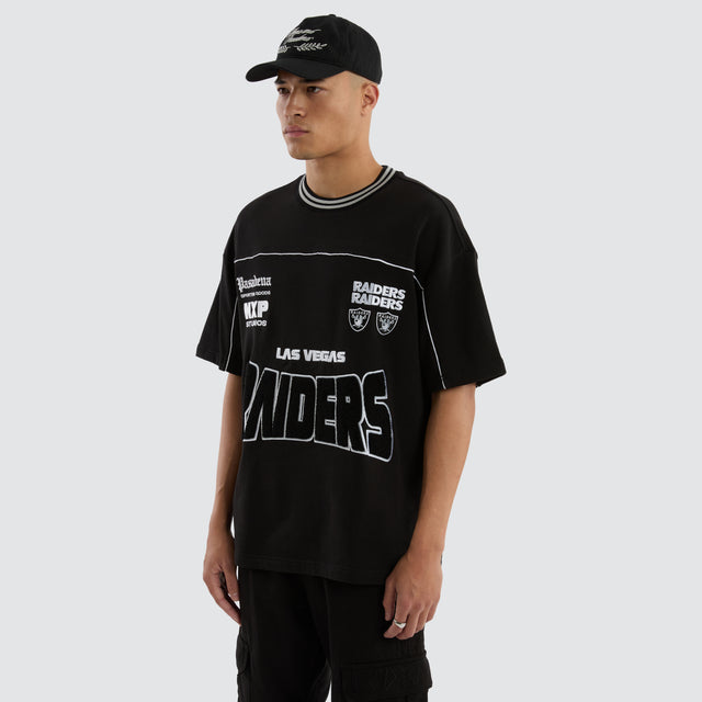 Las Vegas Raiders NFL Zone Tee Jet Black