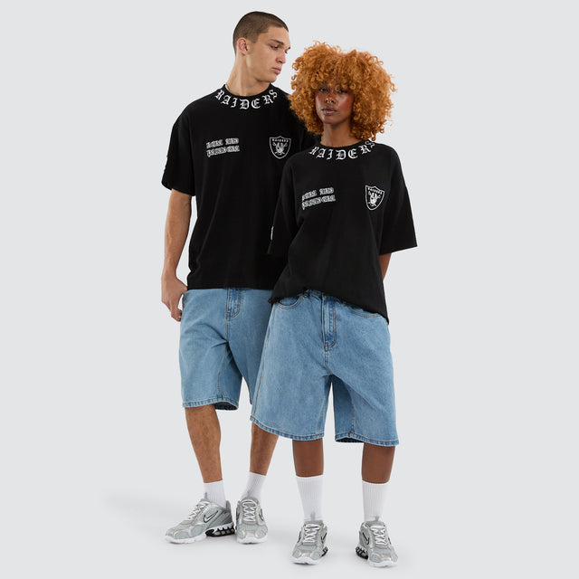 Las Vegas Raiders NFL Shield Tee Jet Black