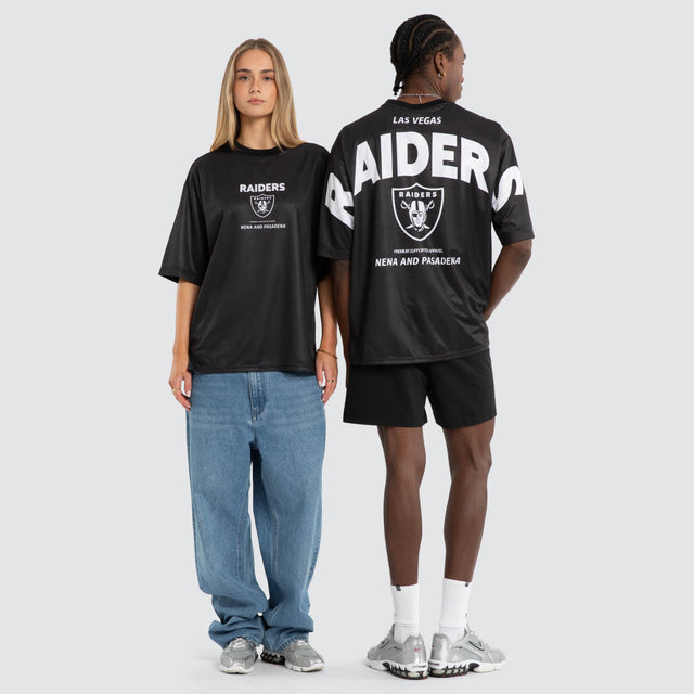Las Vegas Raiders NFL Bridge Tee Jet Black