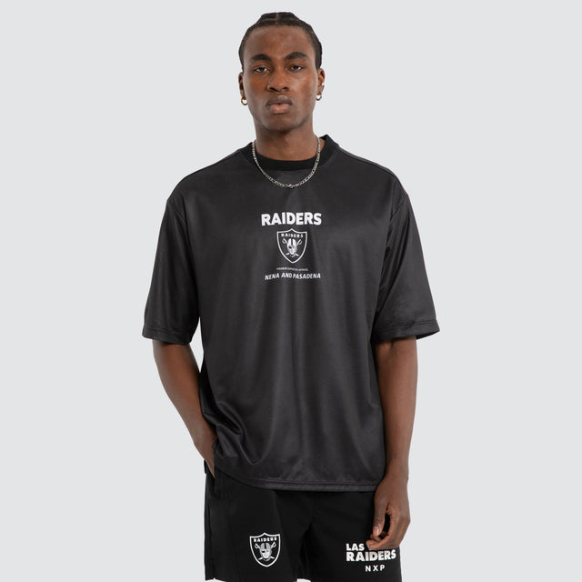 Las Vegas Raiders NFL Bridge Tee Jet Black