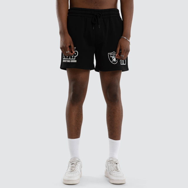Las Vegas Raiders NFL Sprinter Short Jet Black