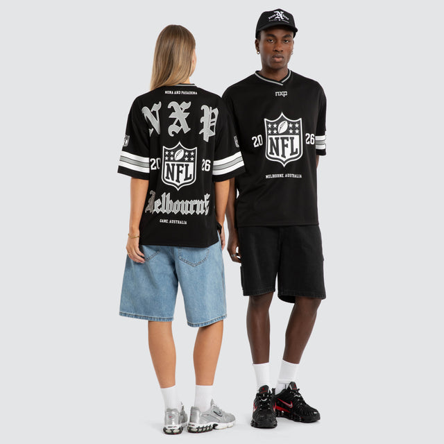 Melbourne City Mesh Jersey Jet Black