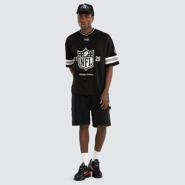 Melbourne City Mesh Jersey Jet Black