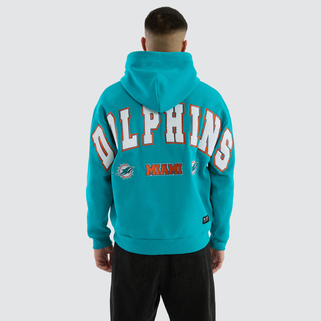 Miami Dolphins NFL Surround Hoodie Aqua