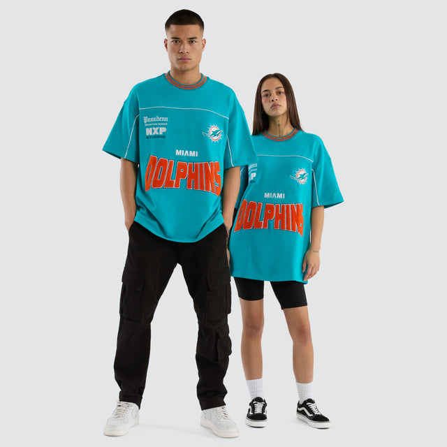 Miami Dolphins NFL Zone Tee Aqua