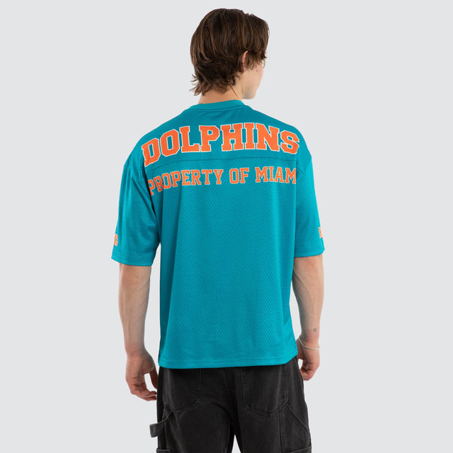 Miami Dolphins NFL Property Tee Aqua