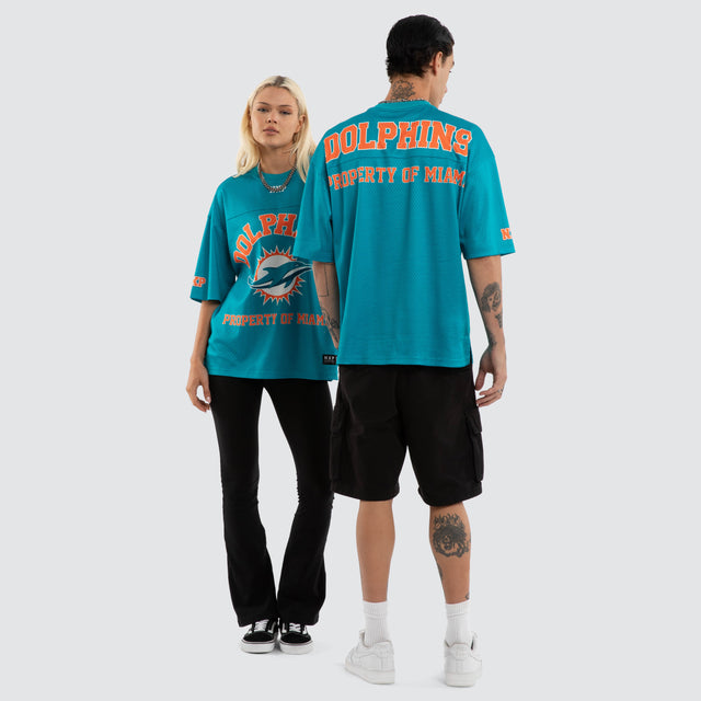 Miami Dolphins NFL Property Tee Aqua