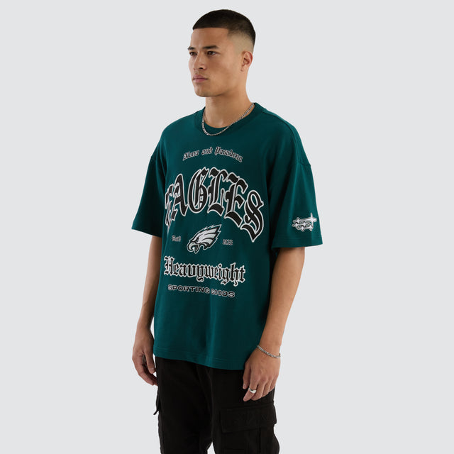 Philadelphia Eagles NFL Coach Tee Midnight Green