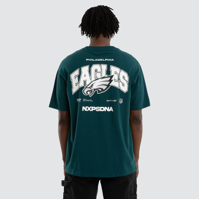 Philadelphia Eagles NFL Driven Tee Midnight Green