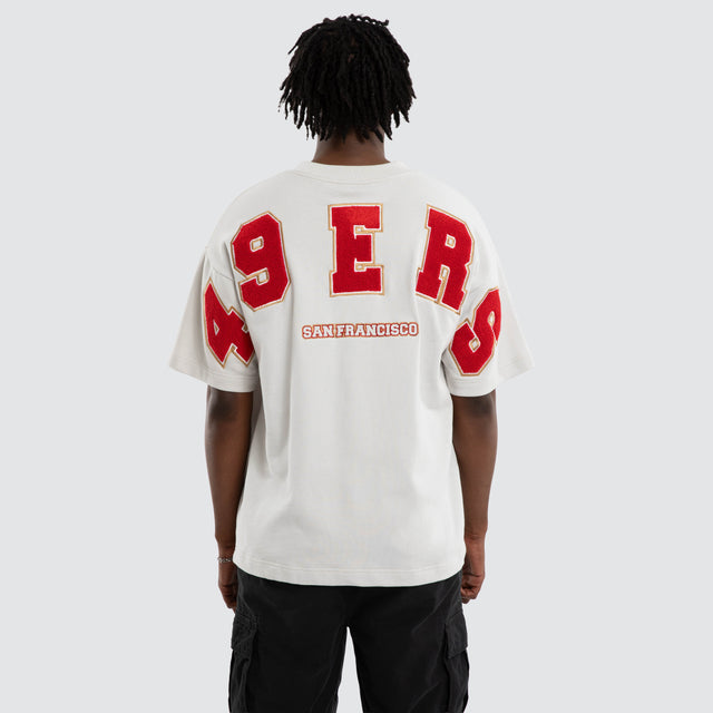 San Francisco 49ers NFL Surround Tee Glacier Grey