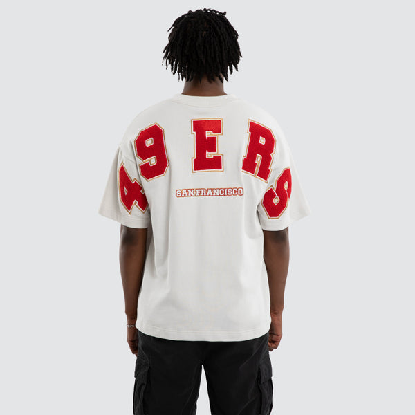 San Francisco 49ers NFL Surround Tee Glacier Grey | Neverland Store