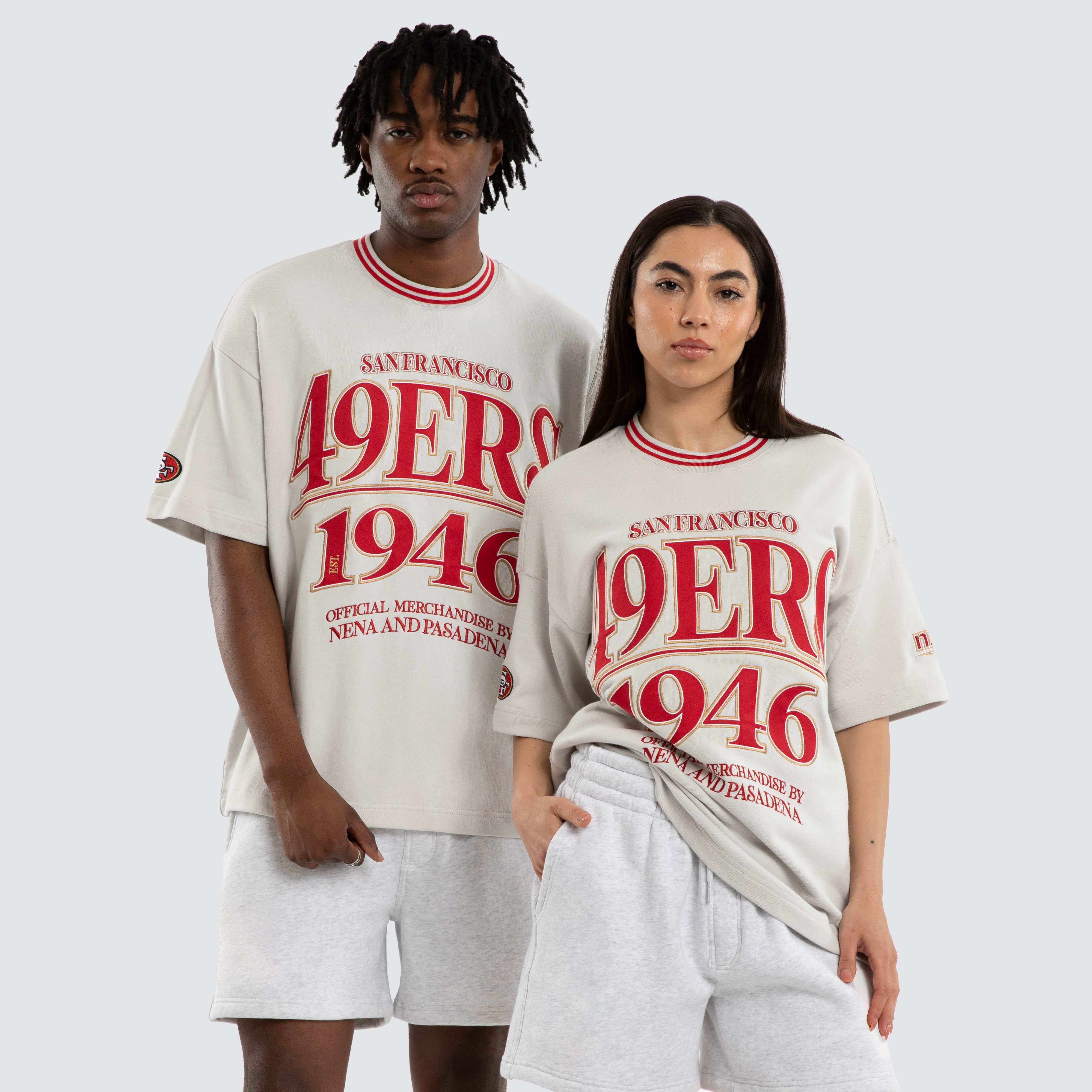 San Francisco 49ers NFL Game Tee Glacier Grey | Neverland Store