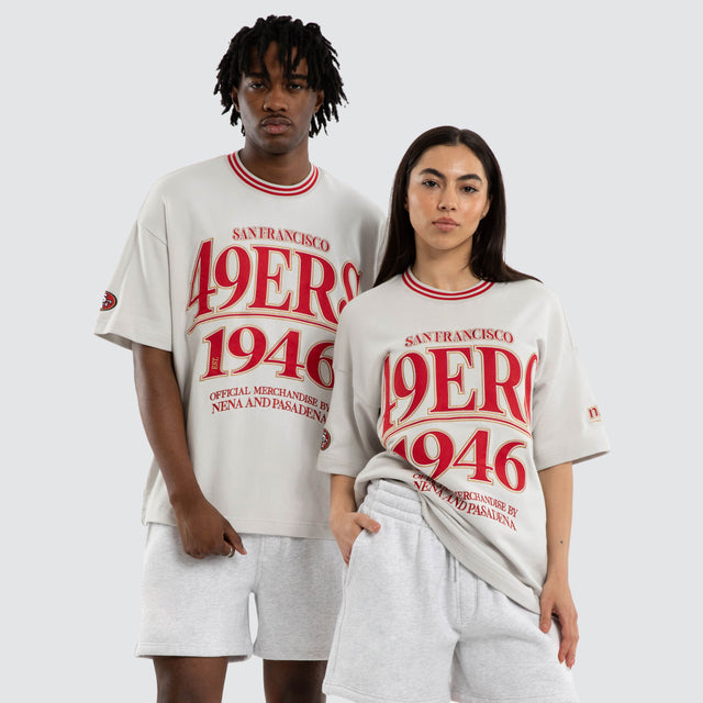 San Francisco 49ers NFL Game Tee Glacier Grey