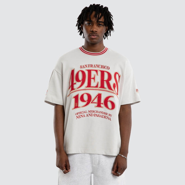 San Francisco 49ers NFL Game Tee Glacier Grey