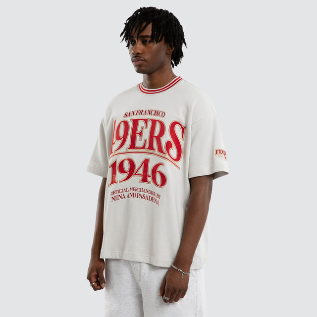 San Francisco 49ers NFL Game Tee Glacier Grey