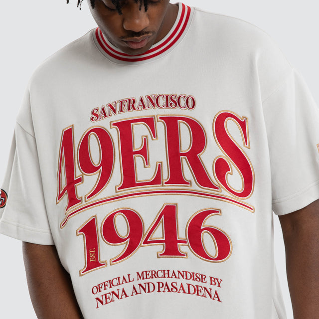 San Francisco 49ers NFL Game Tee Glacier Grey