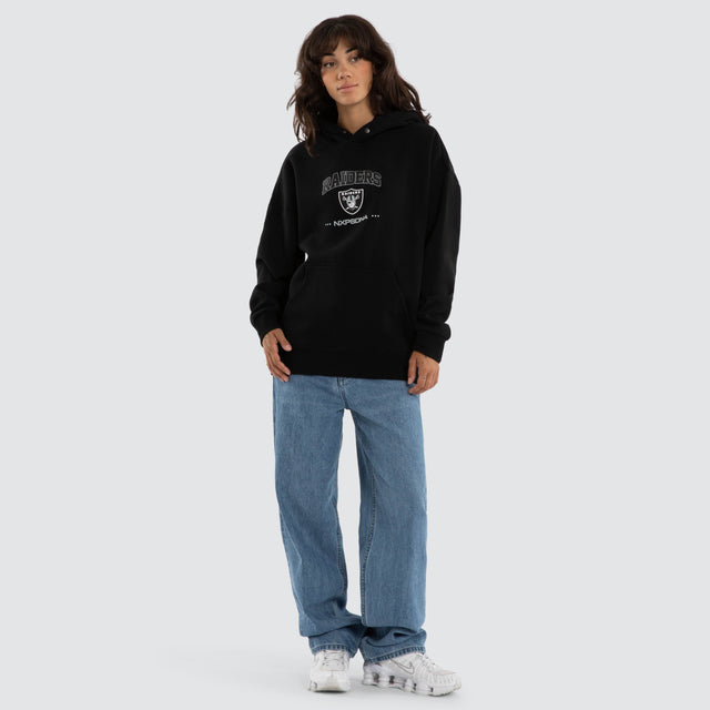 Las Vegas Raiders NFL Relaxed Hoodie Jet Black