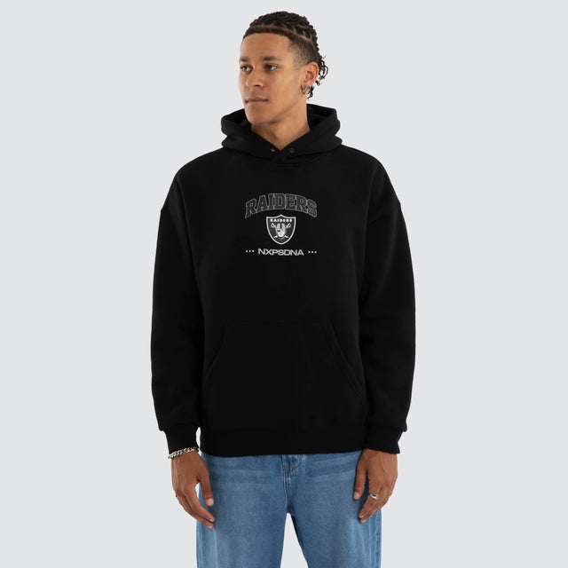 Las Vegas Raiders NFL Relaxed Hoodie Jet Black