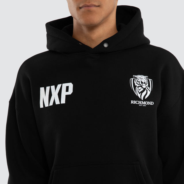 Richmond Tigers AFL Champions Box Hoodie Jet Black