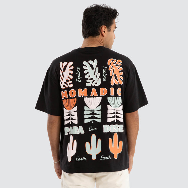 Trail Street Tee Jet Black
