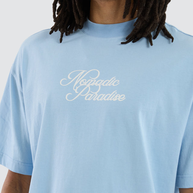 Rowboat Street Tee Powder Blue
