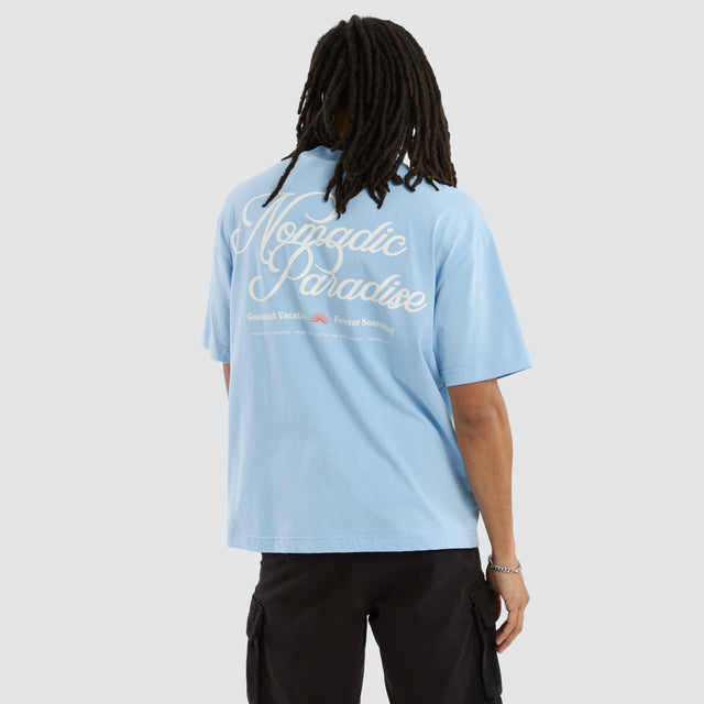 Rowboat Street Tee Powder Blue
