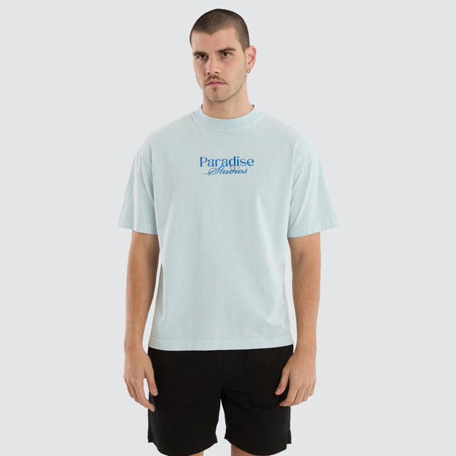 Merch Street Tee Pigment Baby Blue