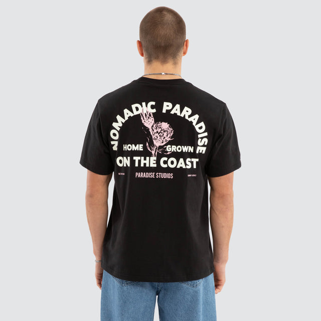 Bask Classic Tee Jet Black